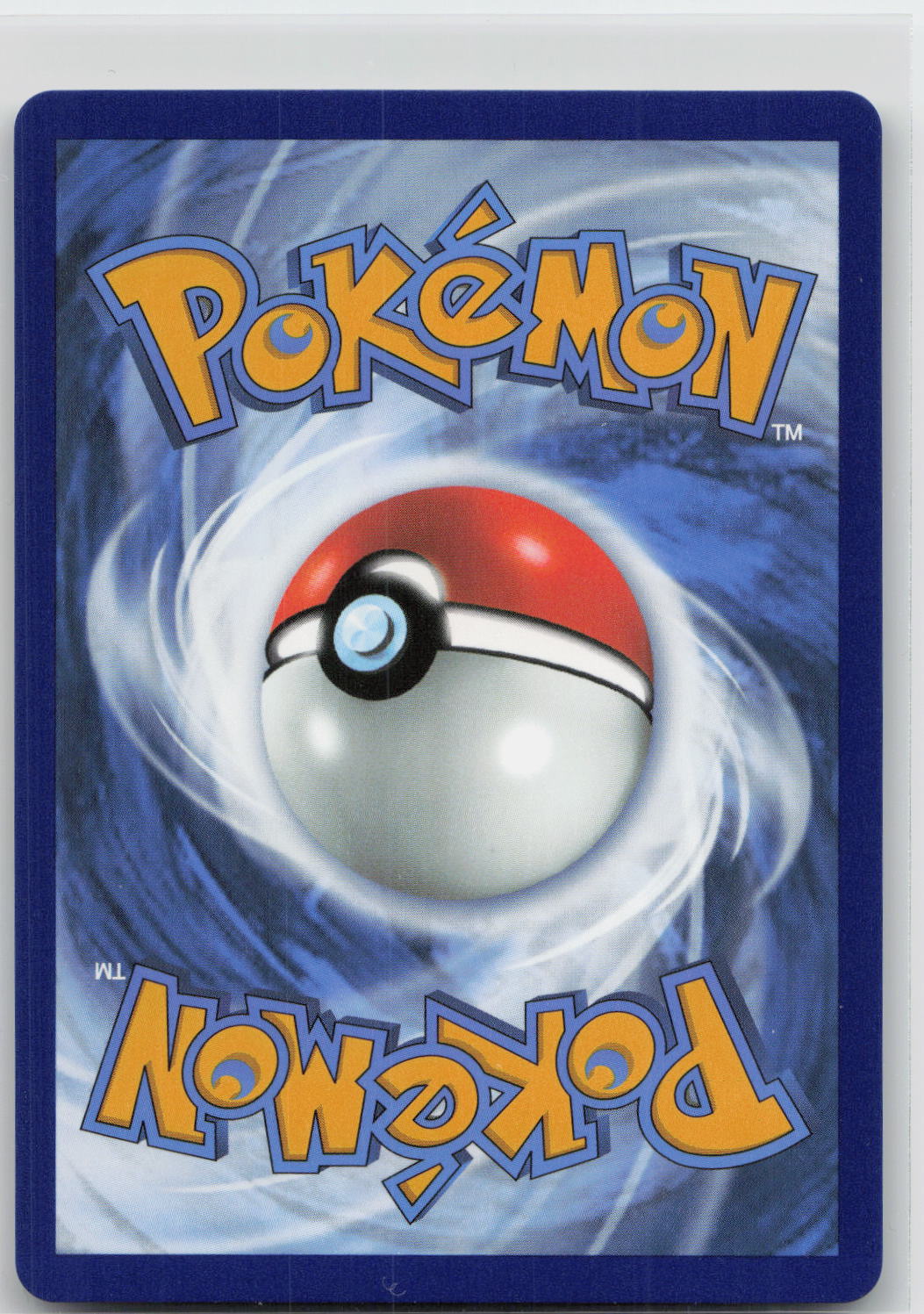 Back of card