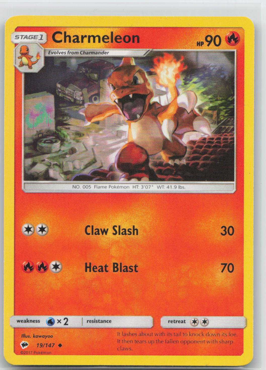 Charmeleon - Burning Shadows 19/147