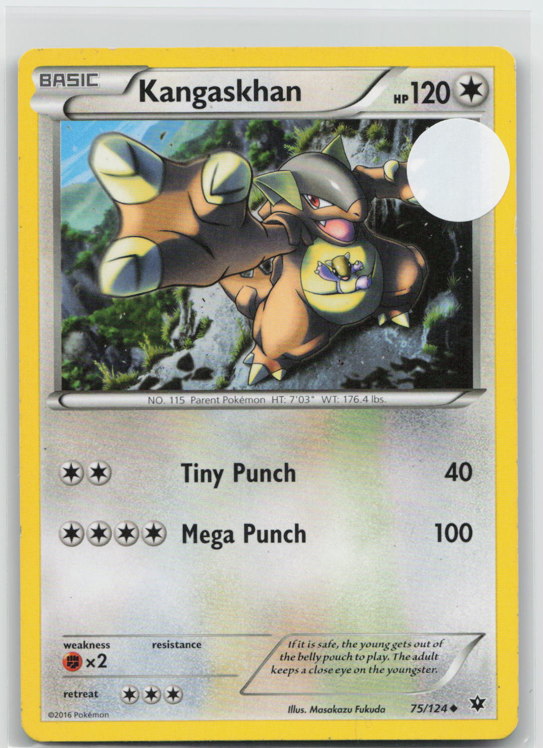 Kangaskhan - Fates Collide 75/124