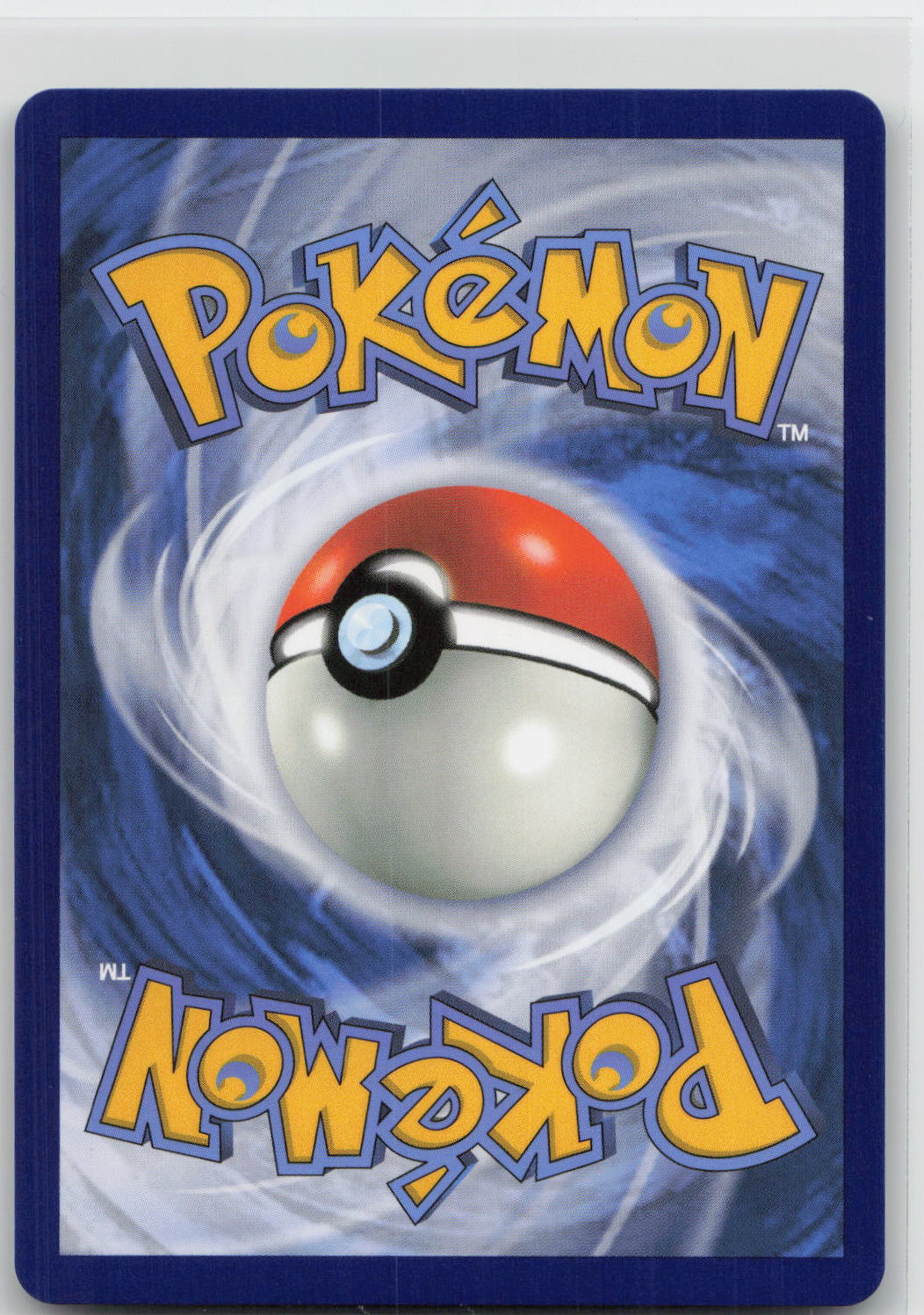Back of card