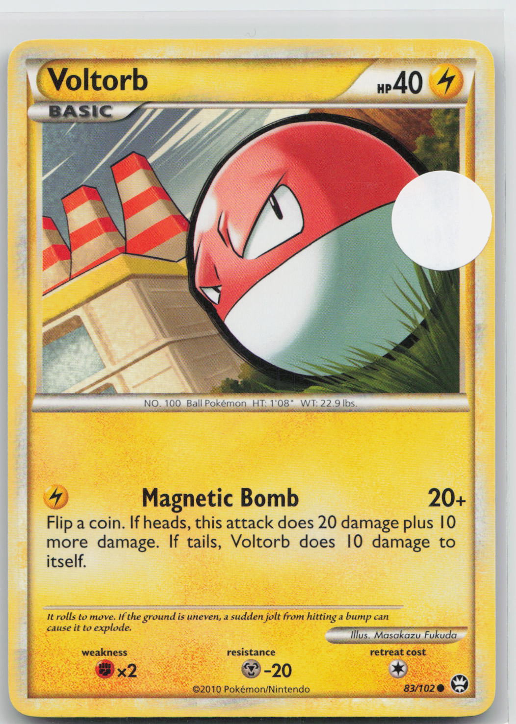 Voltorb - HGSS Triumphant 83/102