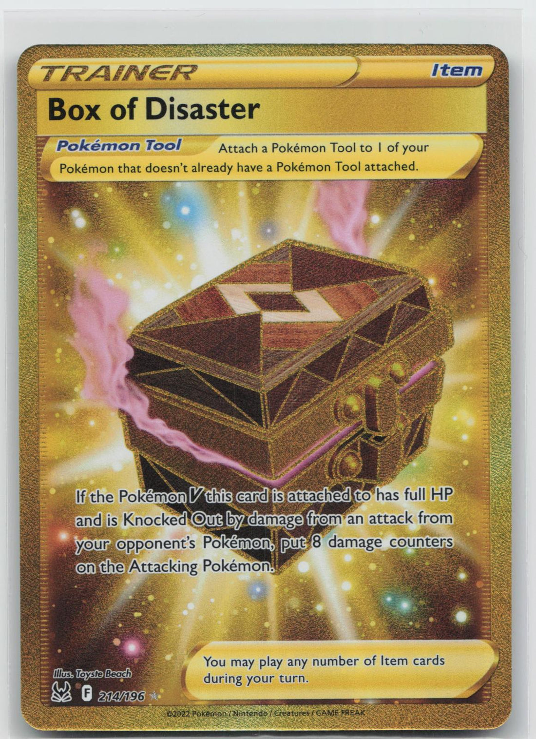 Box of Disaster - Lost Origin 214/196