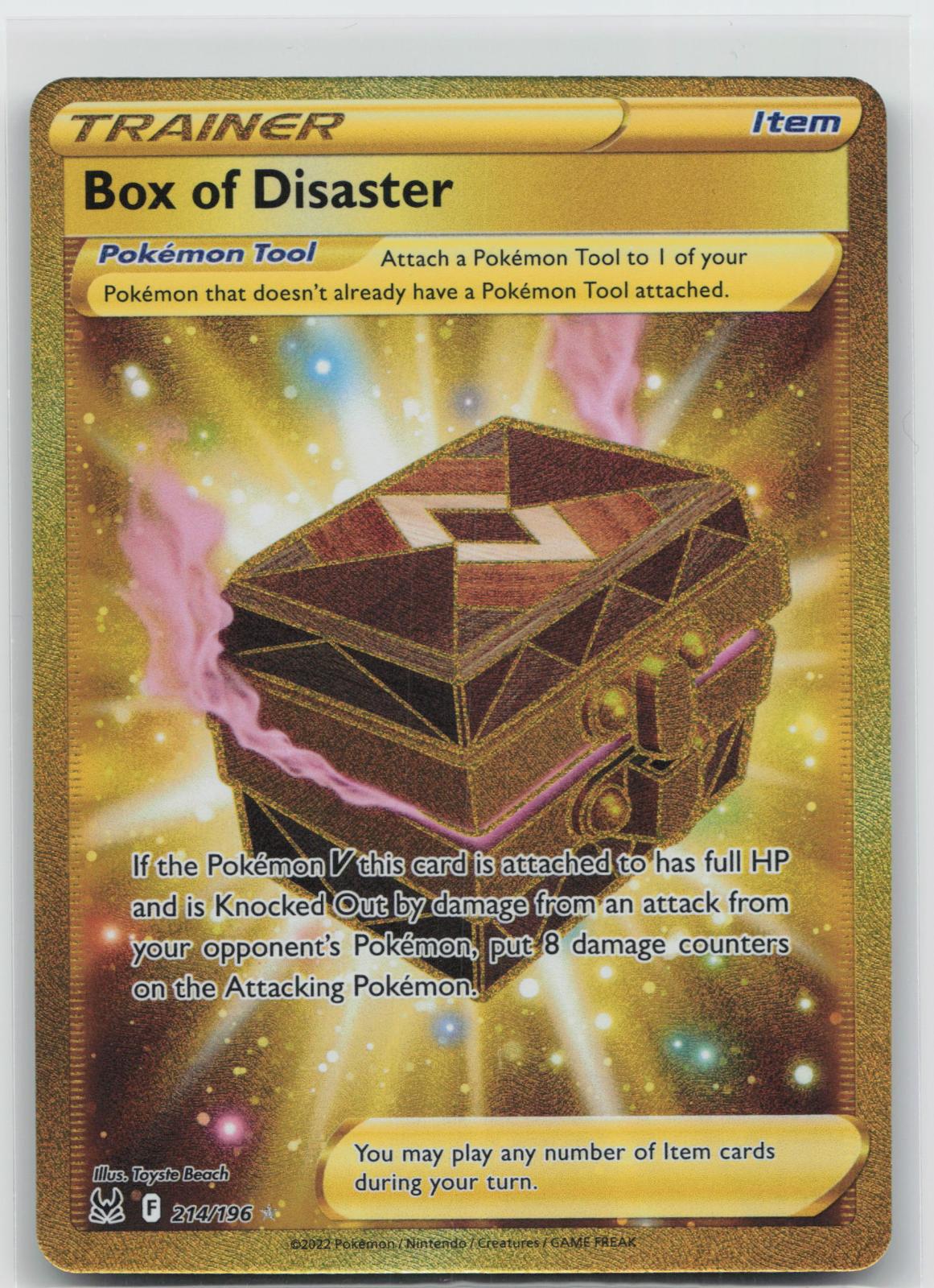 Box of Disaster - Lost Origin 214/196