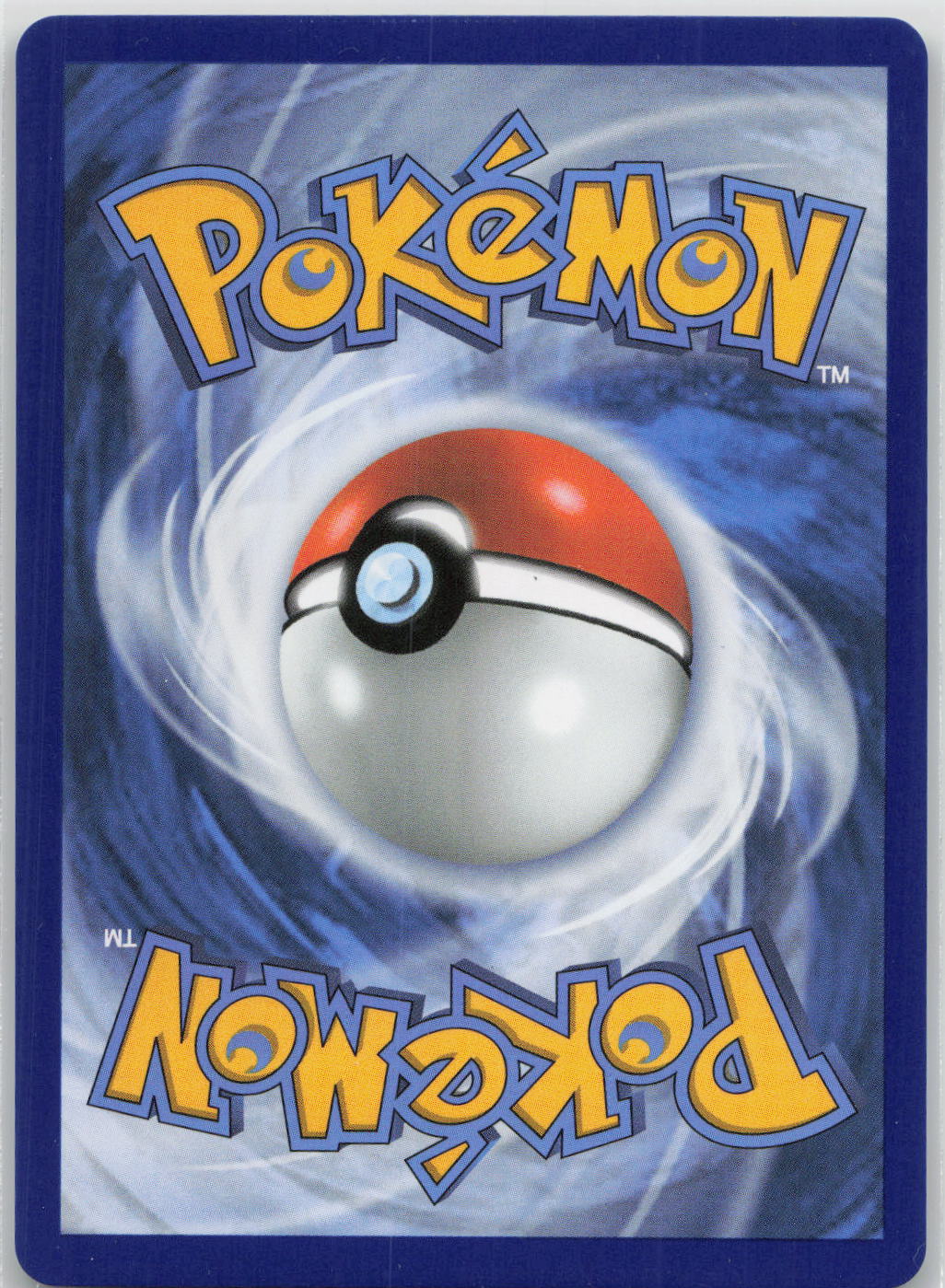 Back of card