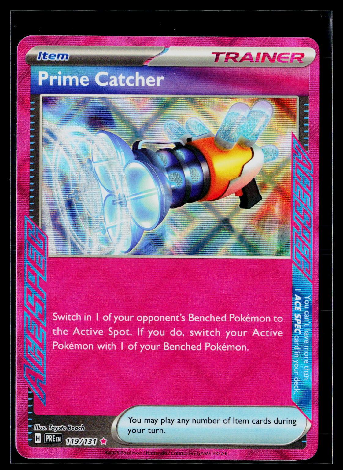 Prime Catcher - Prismatic Evolutions 119/131 (NM)