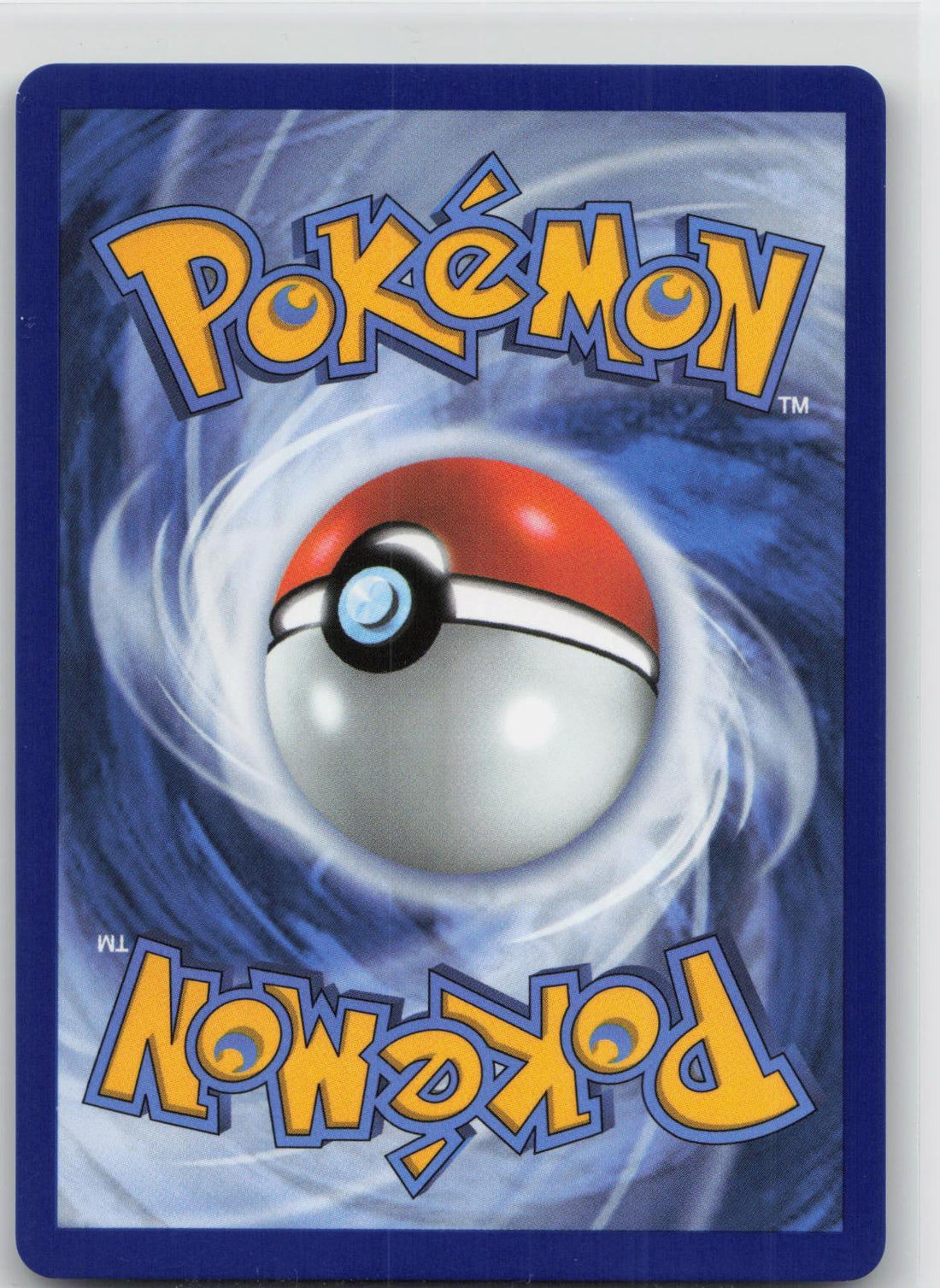 Back of card
