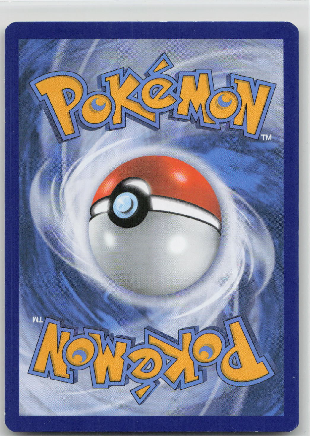 Back of card