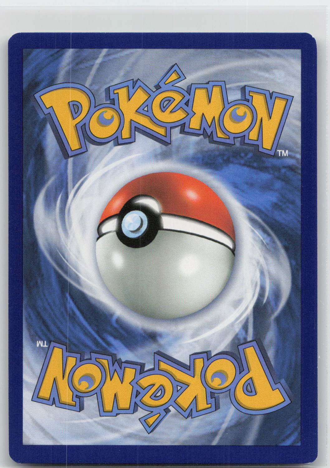 Back of card