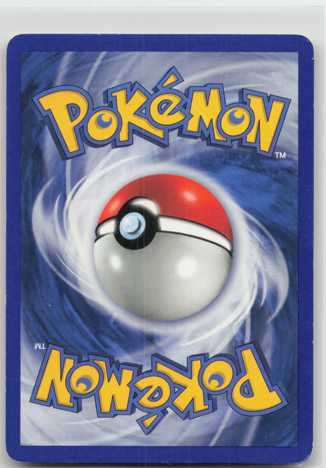Back of card