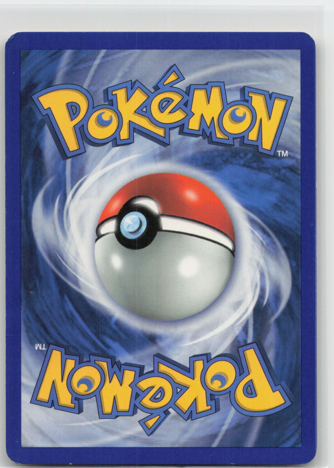 Back of card