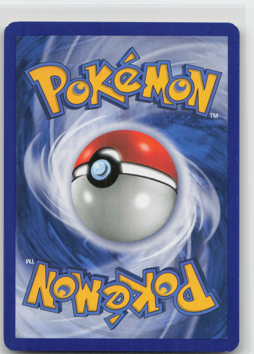 Back of card