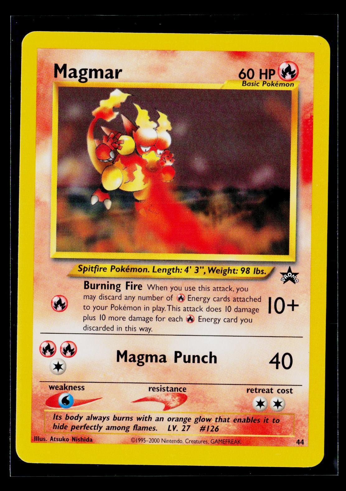 Magmar - Wizards Black Star Promos 44 (NM)
