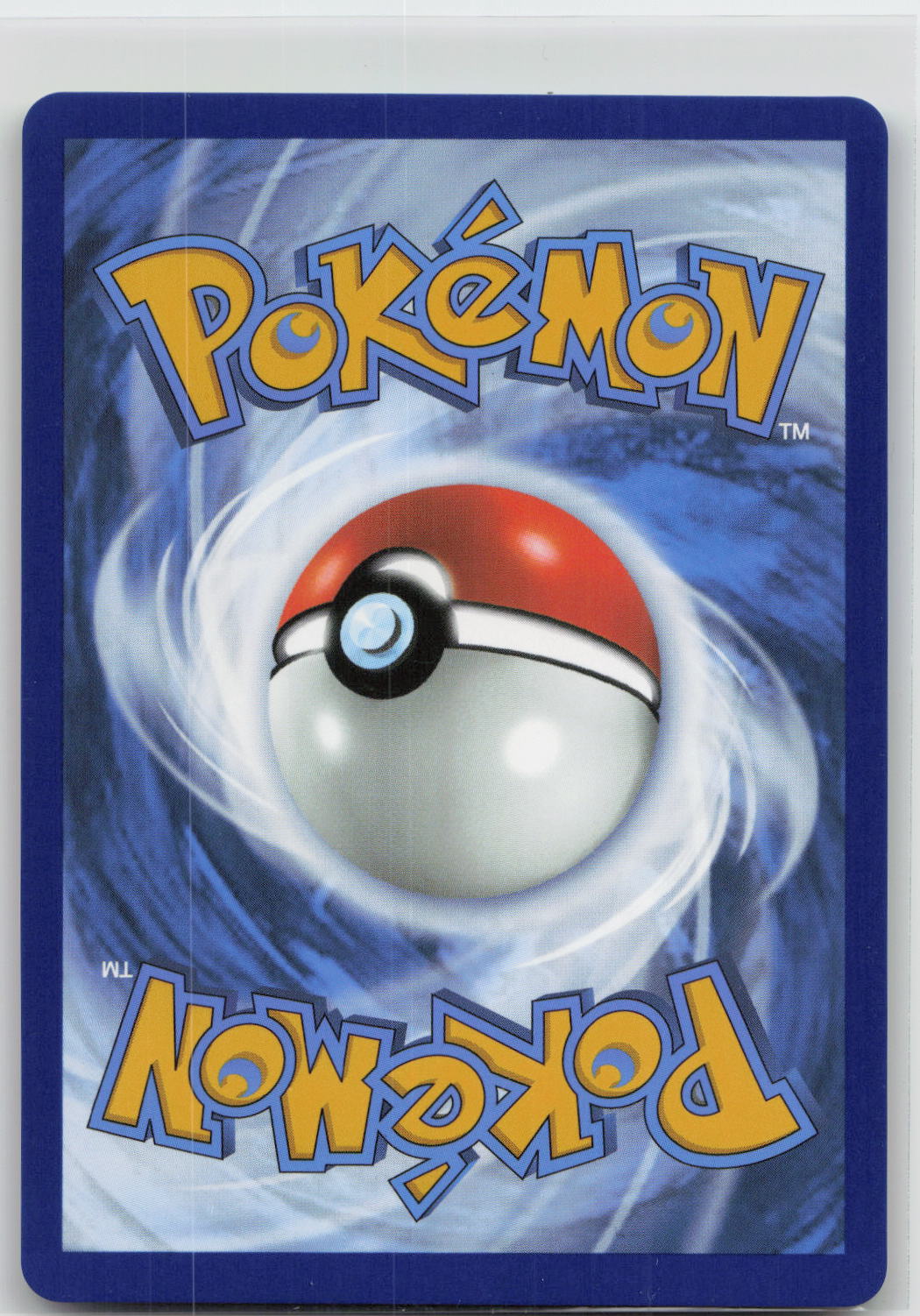 Back of card