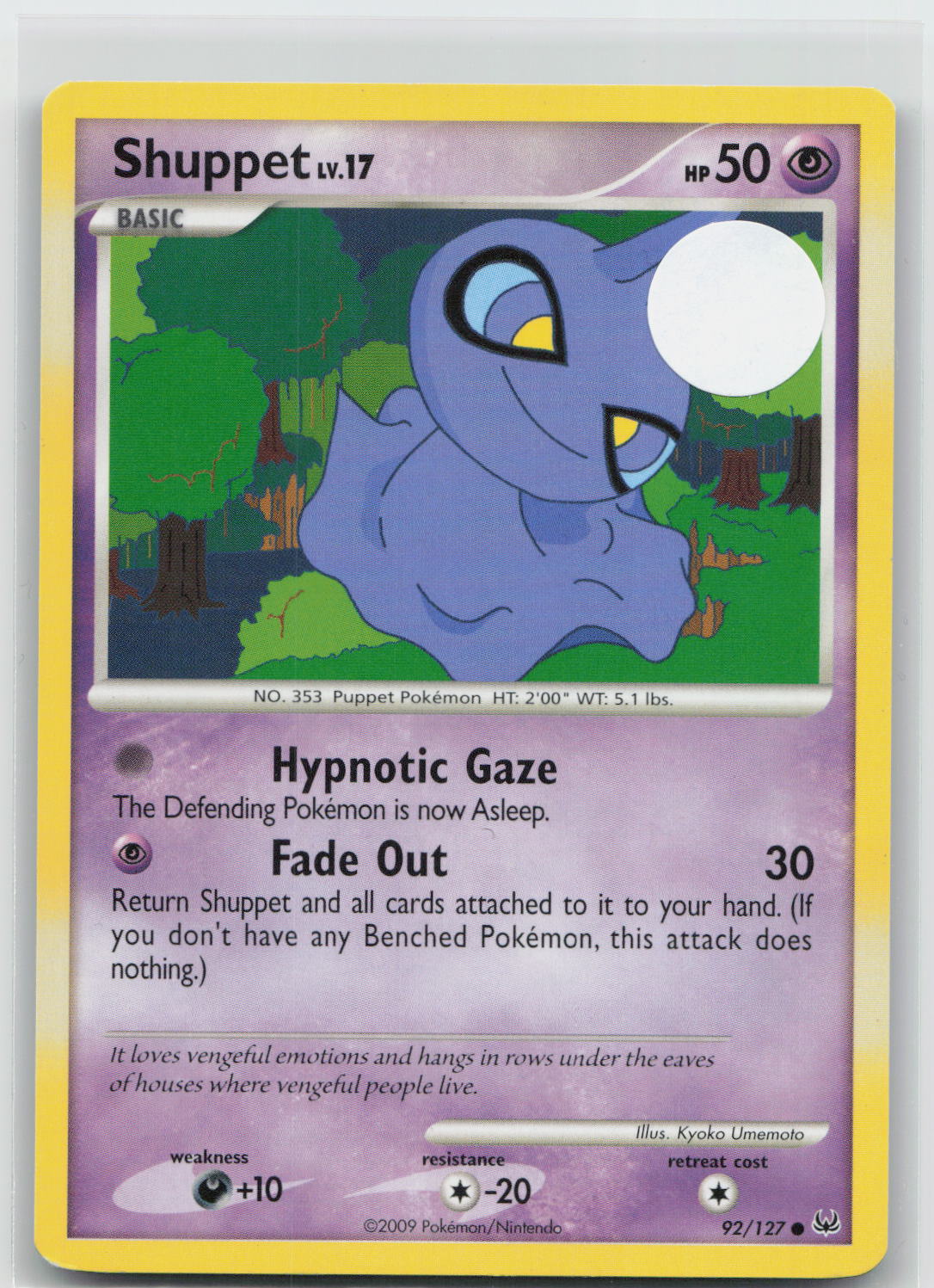 Shuppet - Platinum 92/127