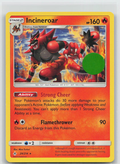 Incineroar - Unbroken Bonds 29/214