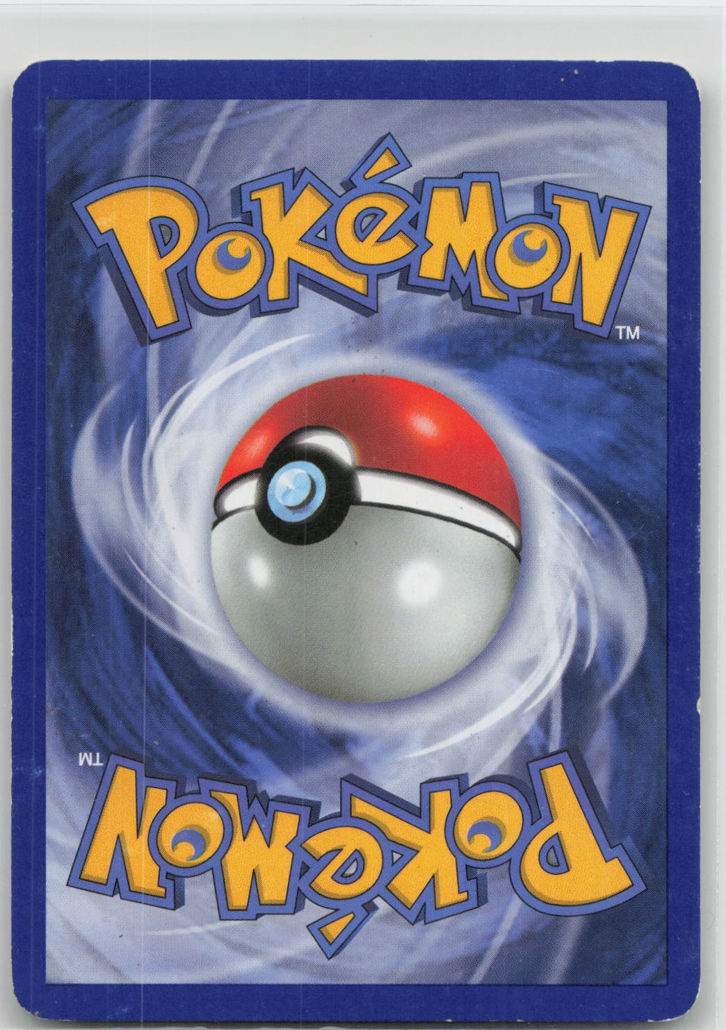 Back of card