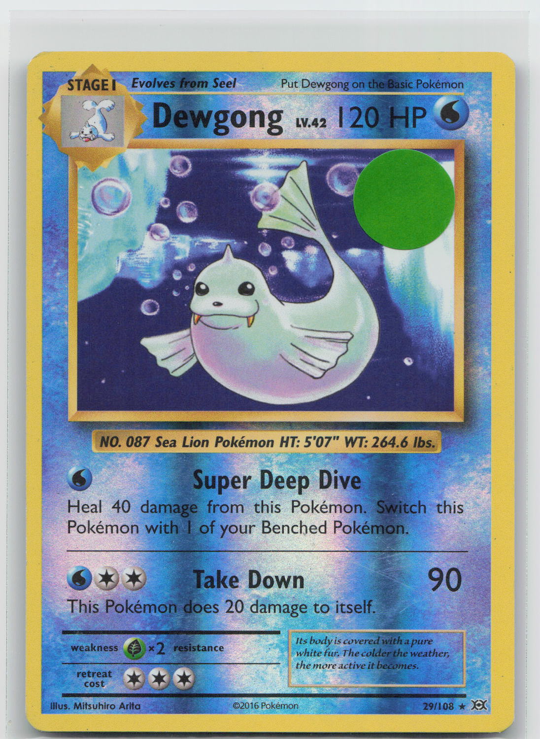 Dewgong - Evolutions 29/108