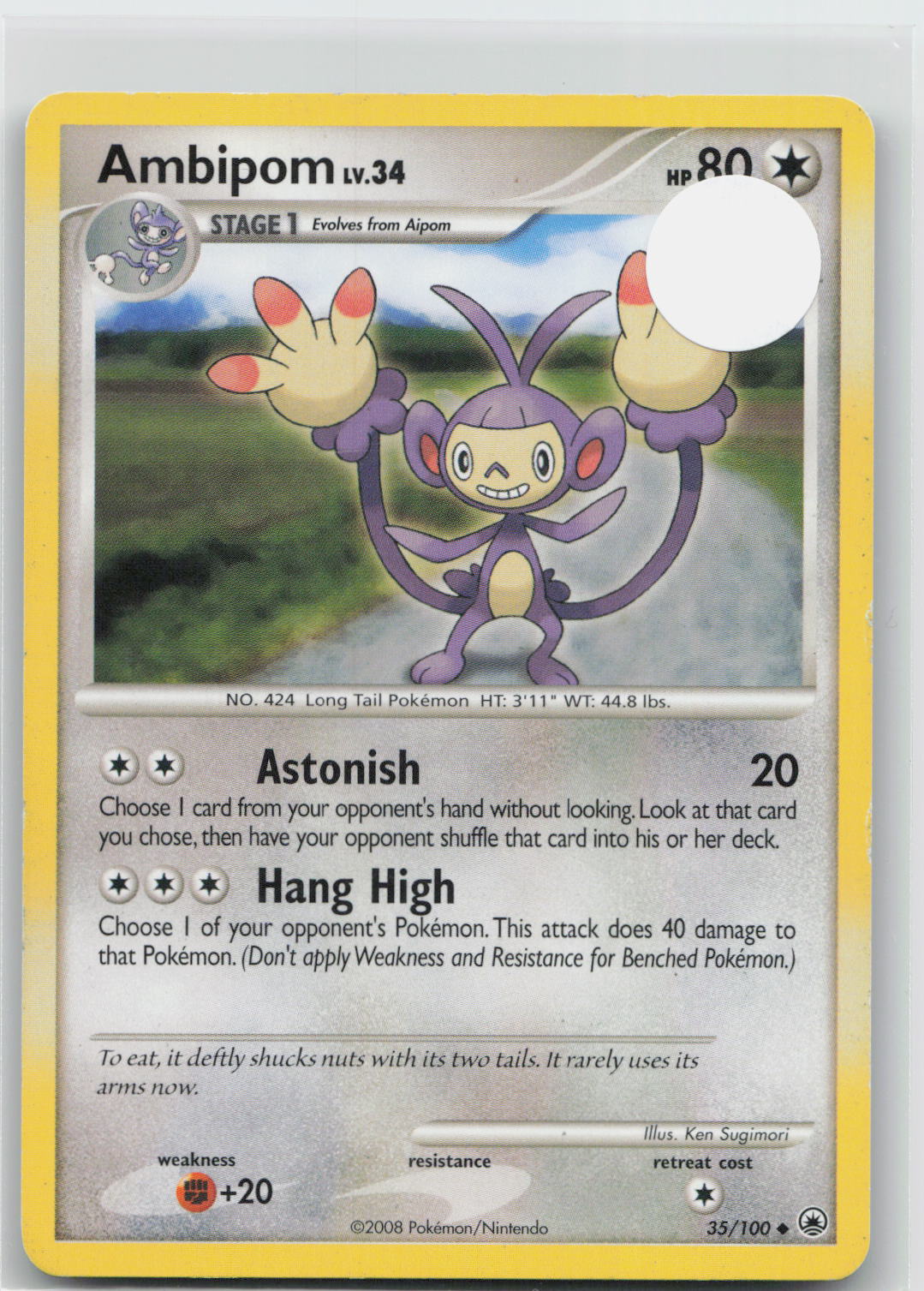 Ambipom - Majestic Dawn 35/100