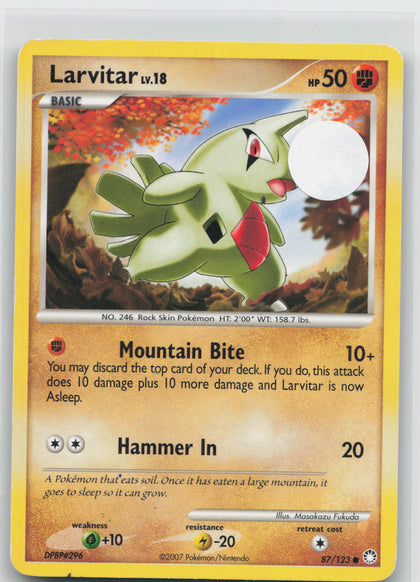 Larvitar - Mysterious Treasures 87/123