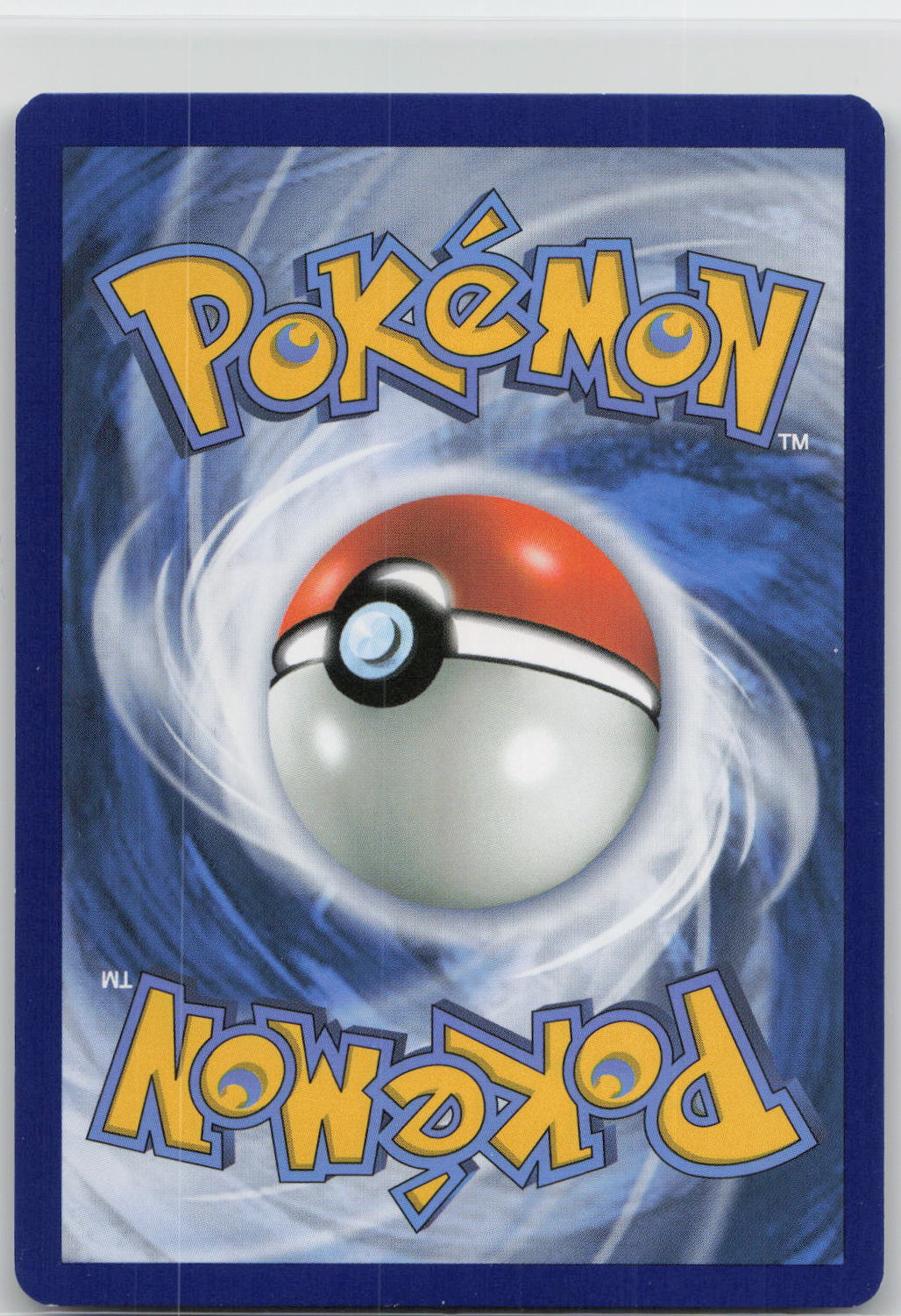 Back of card