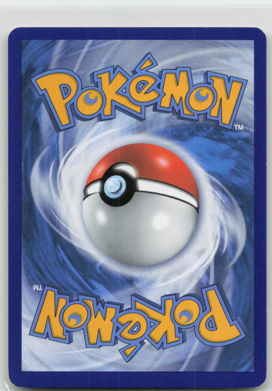 Back of card
