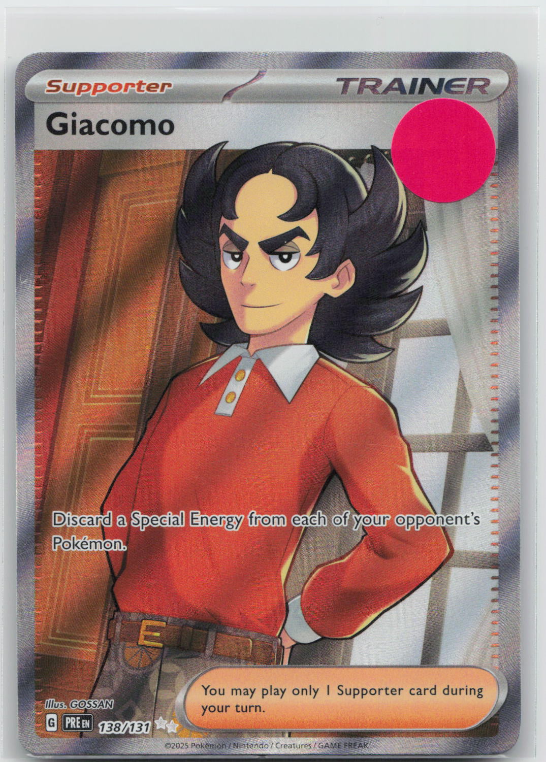 Giacomo - Prismatic Evolutions 138/131