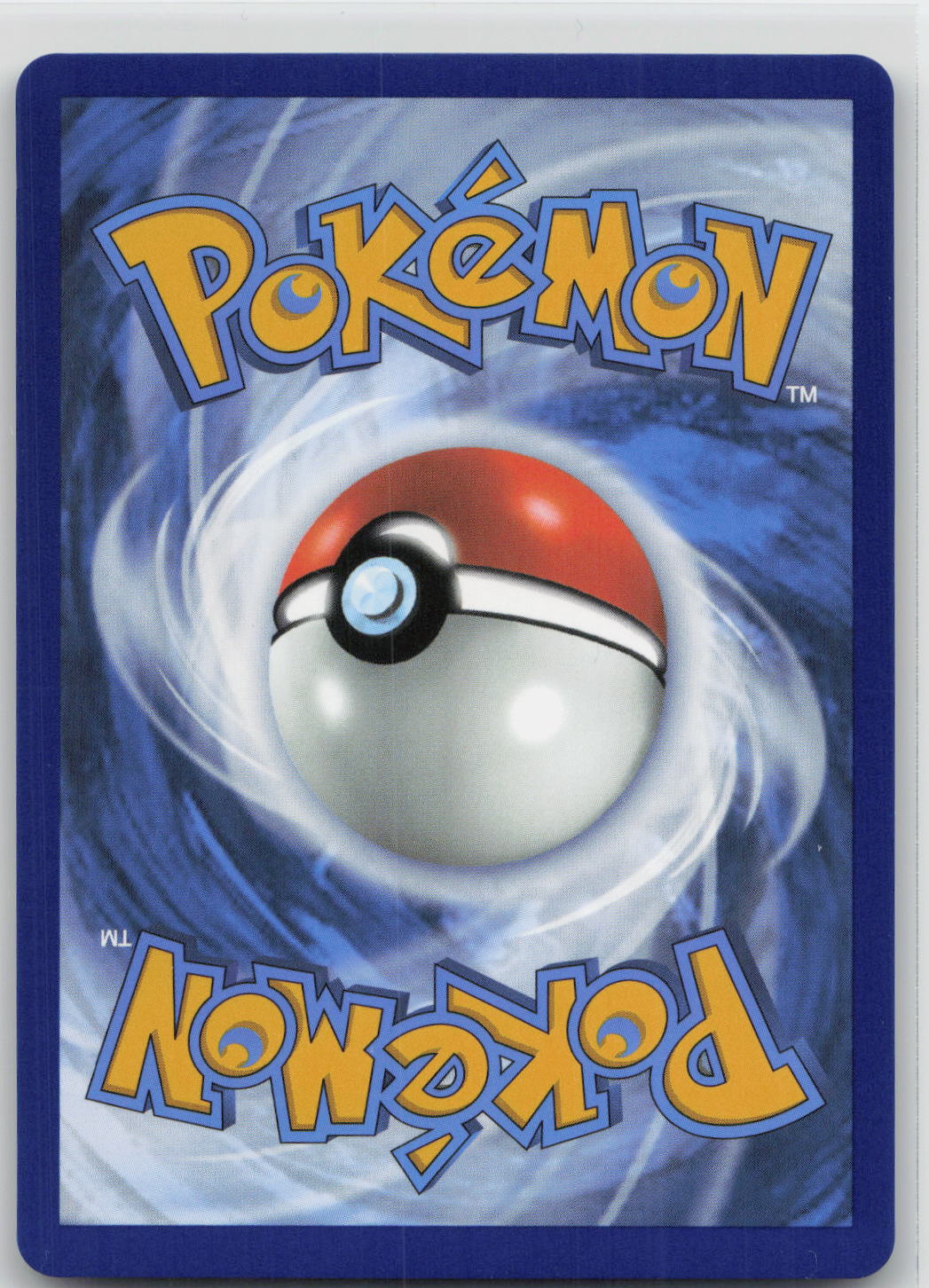 Back of card