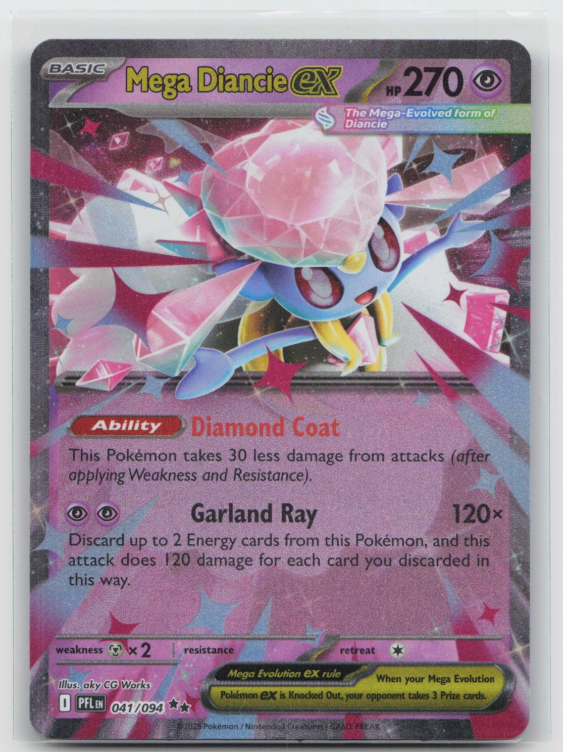 Mega Diancie ex - Phantasmal Flames 041/094