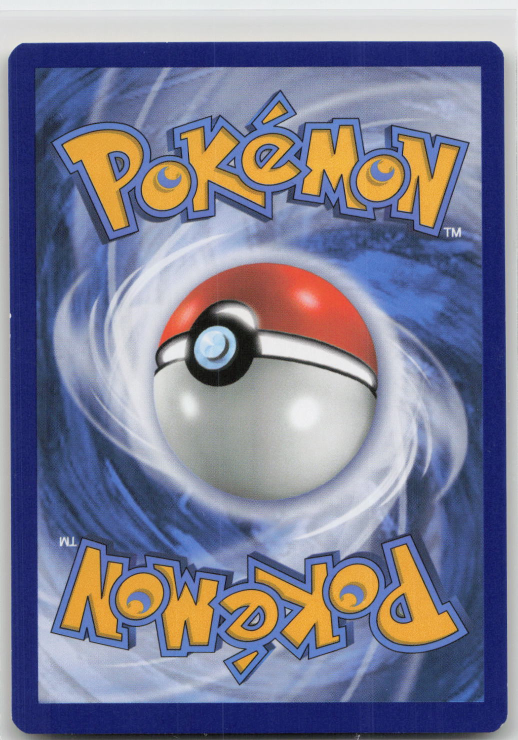 Back of card