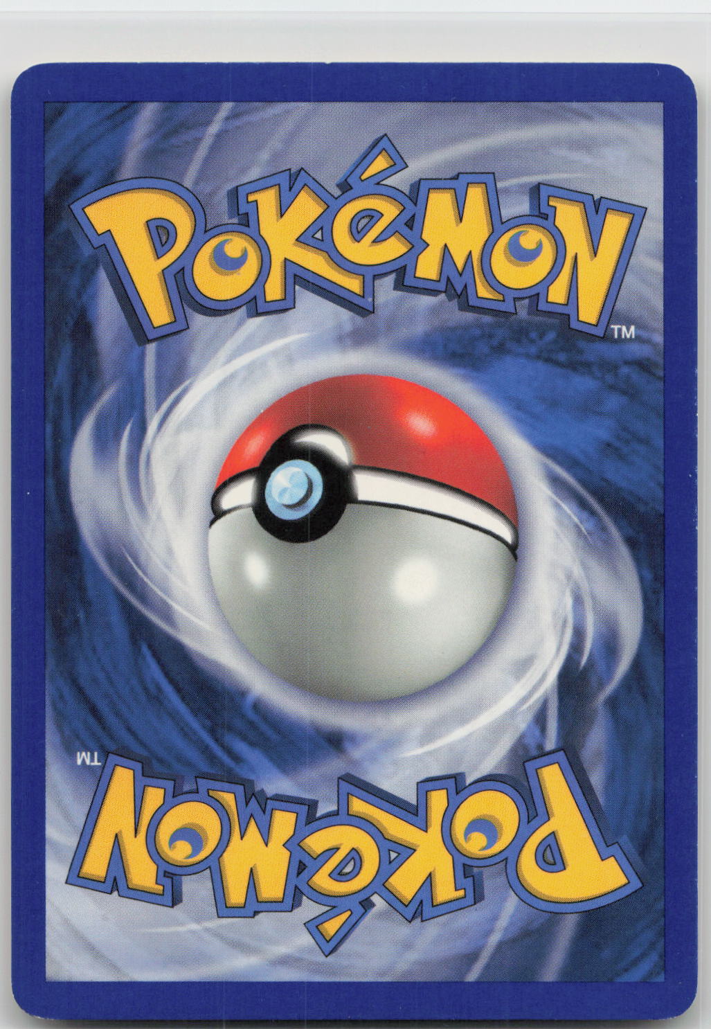 Back of card