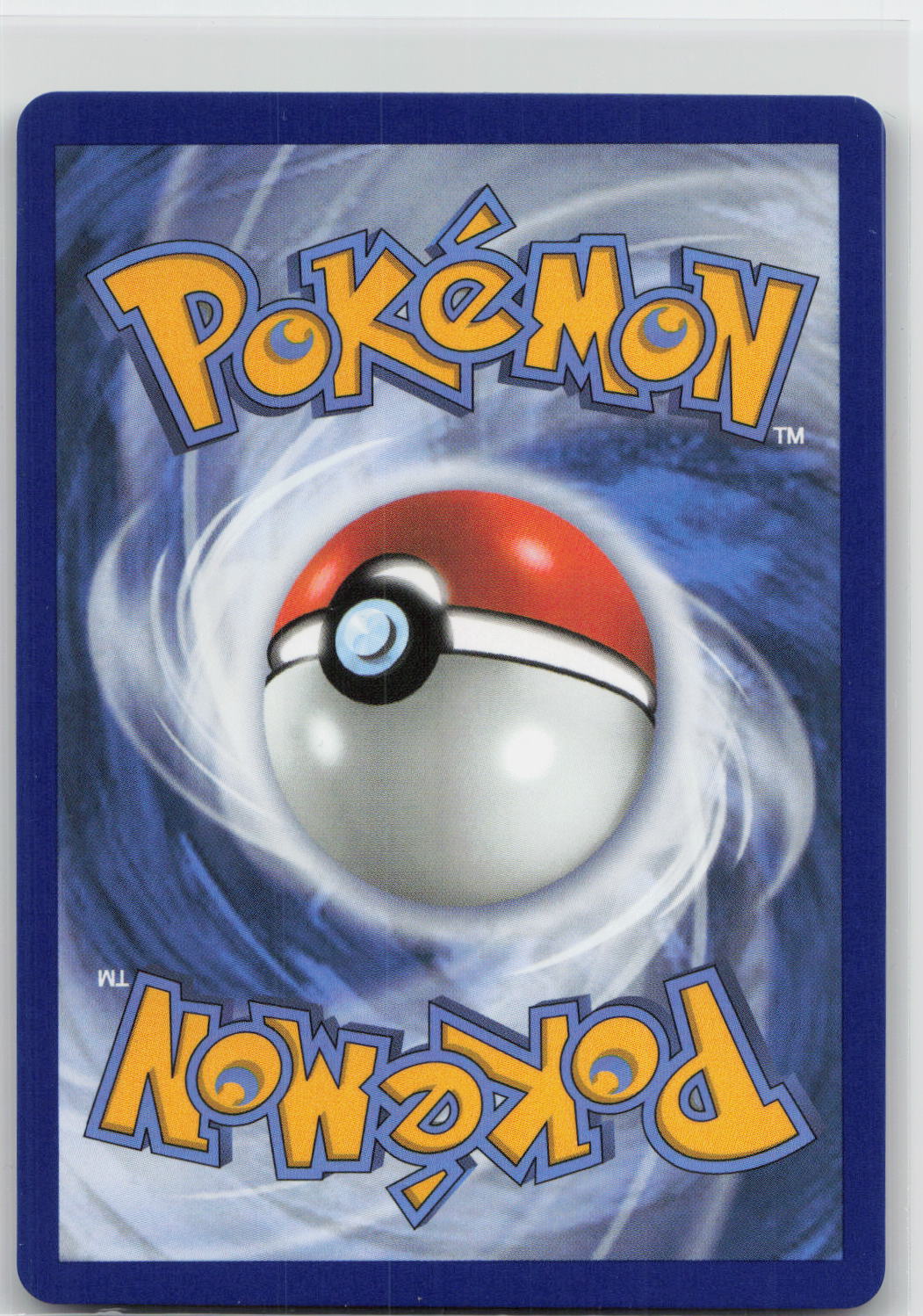 Back of card
