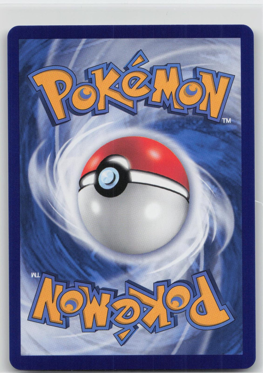 Back of card
