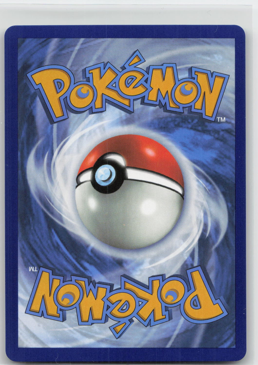 Back of card