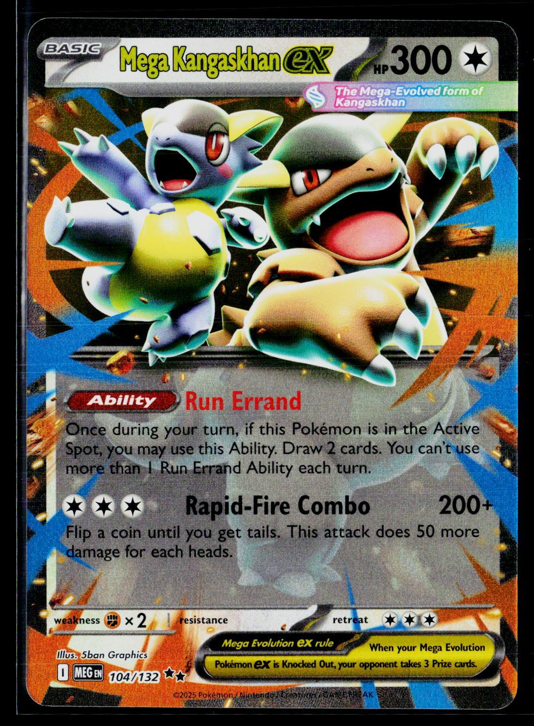 Mega Kangaskhan ex - Mega Evolution 104/132 (NM)