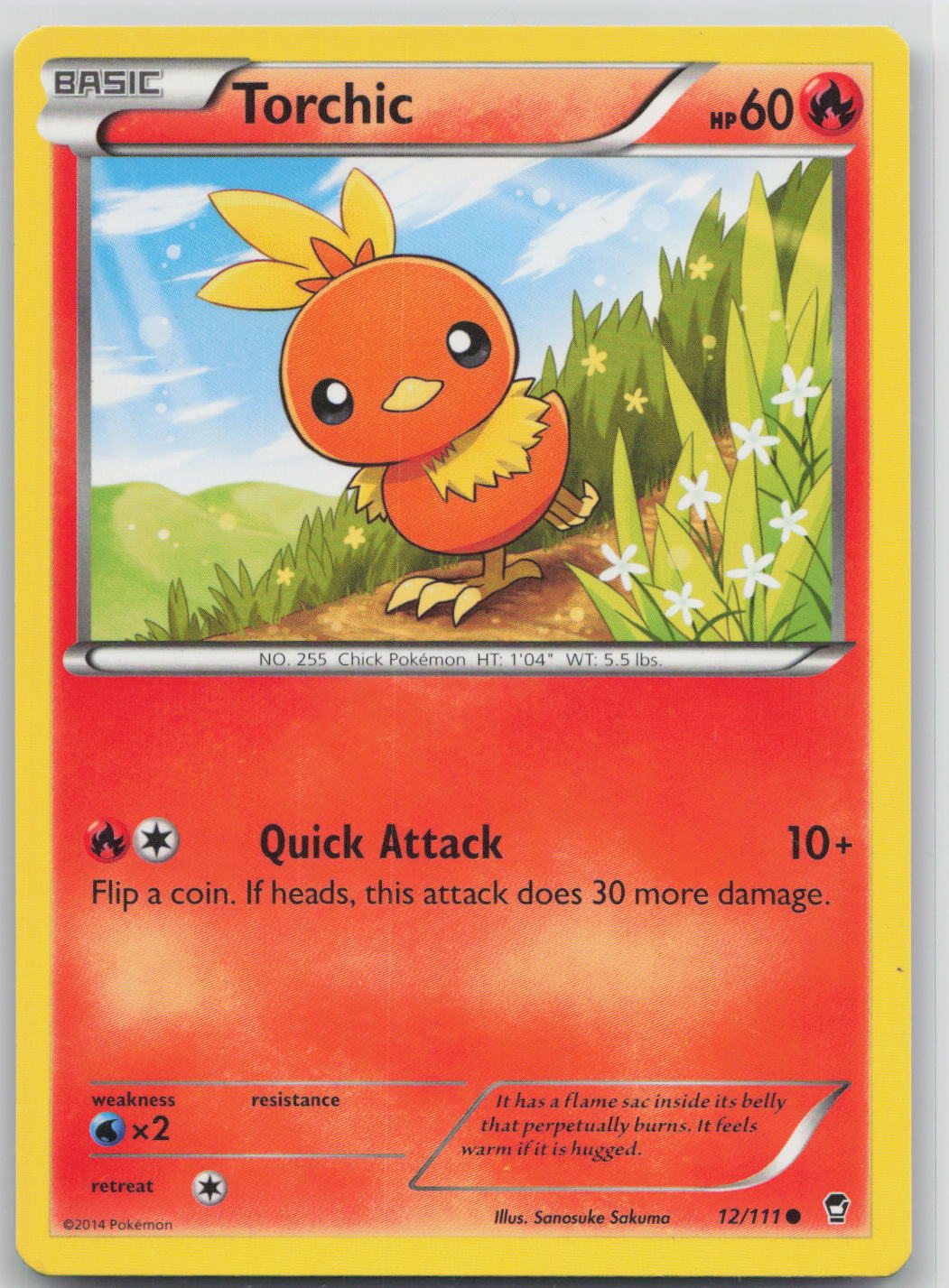 Torchic - Furious Fists 12/111