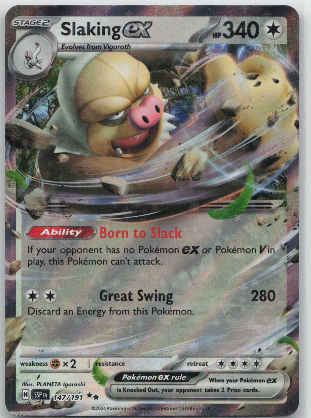 Slaking ex - Surging Sparks 147/191