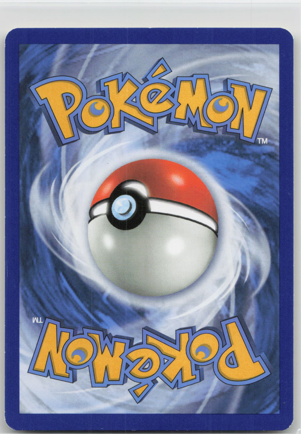 Back of card