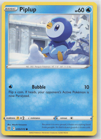 Piplup - Brilliant Stars 035/172
