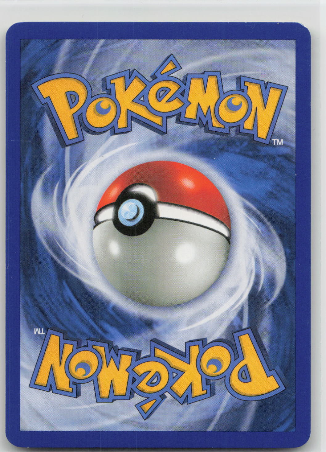 Back of card