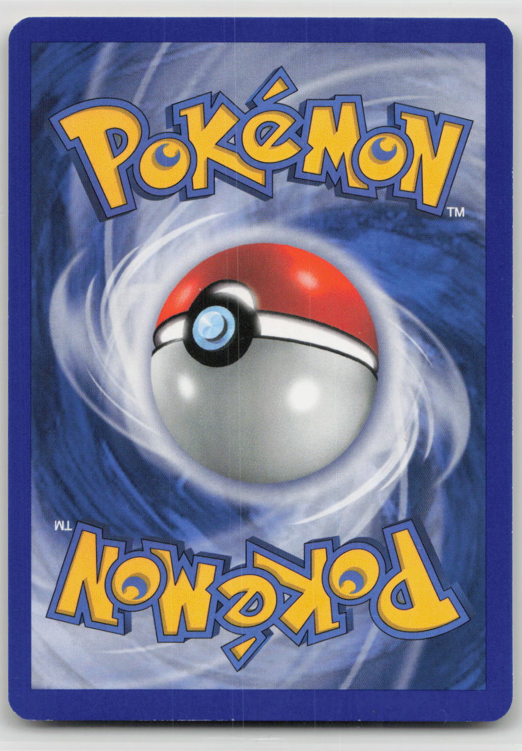 Back of card