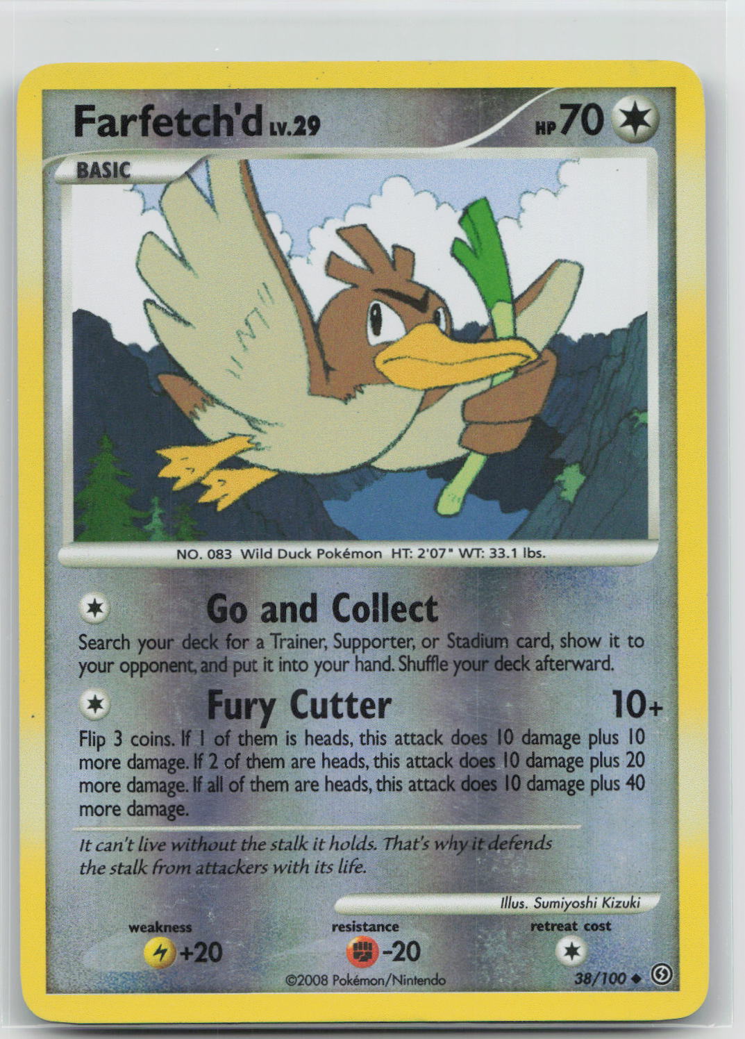 Farfetch'd - Stormfront 38/100
