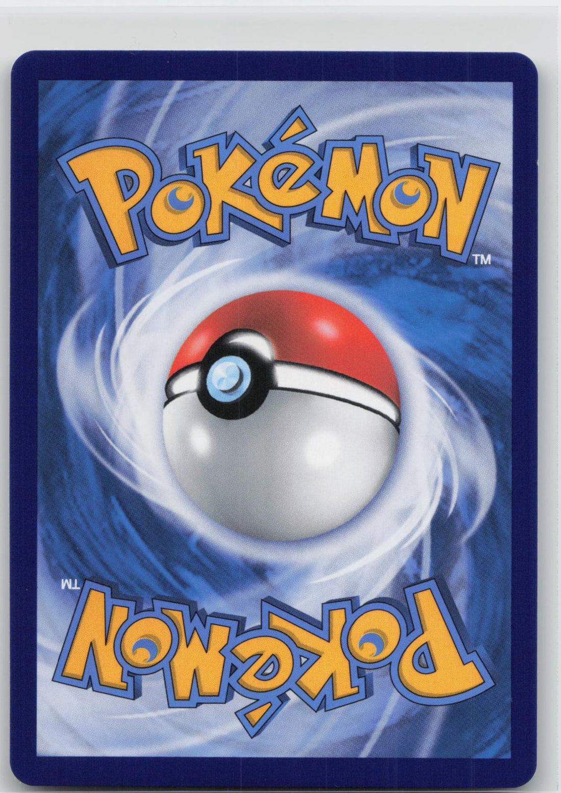 Back of card