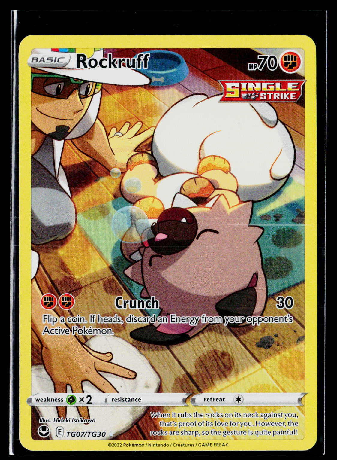 Rockruff - Silver Tempest Trainer Gallery TG07/TG30 (NM)
