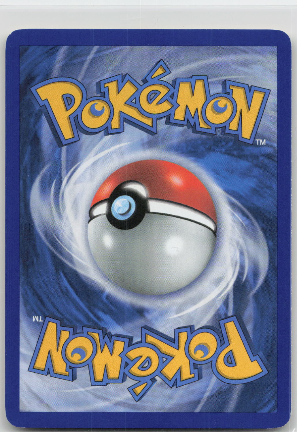Back of card