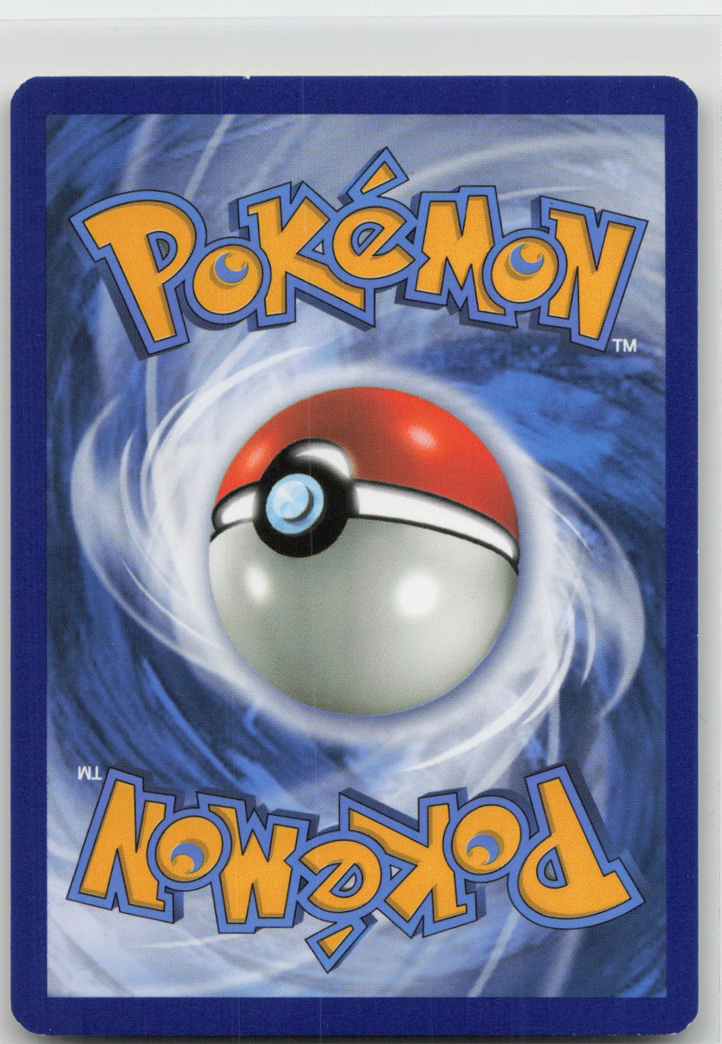 Back of card