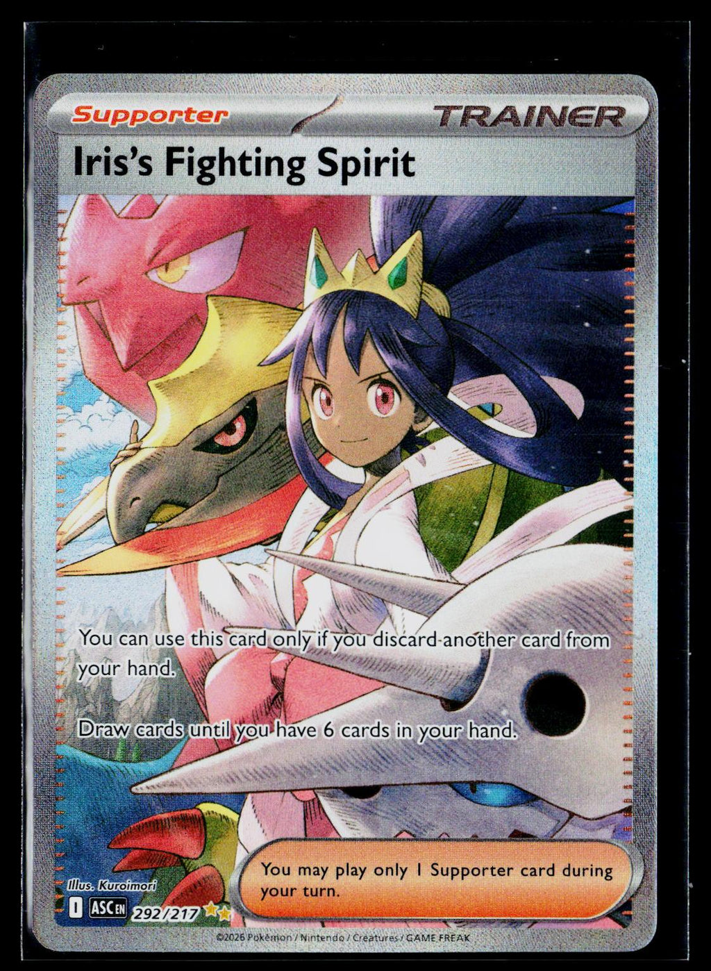 Iris's Fighting Spirit - Ascended Heroes 292/217 (NM)