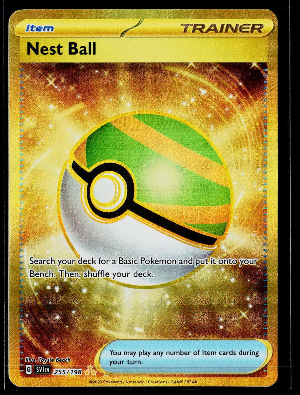 Nest Ball - Scarlet & Violet 255/198 (NM)