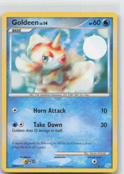 Goldeen - DP Trainer Kit: Manaphy & Lucario 3/12