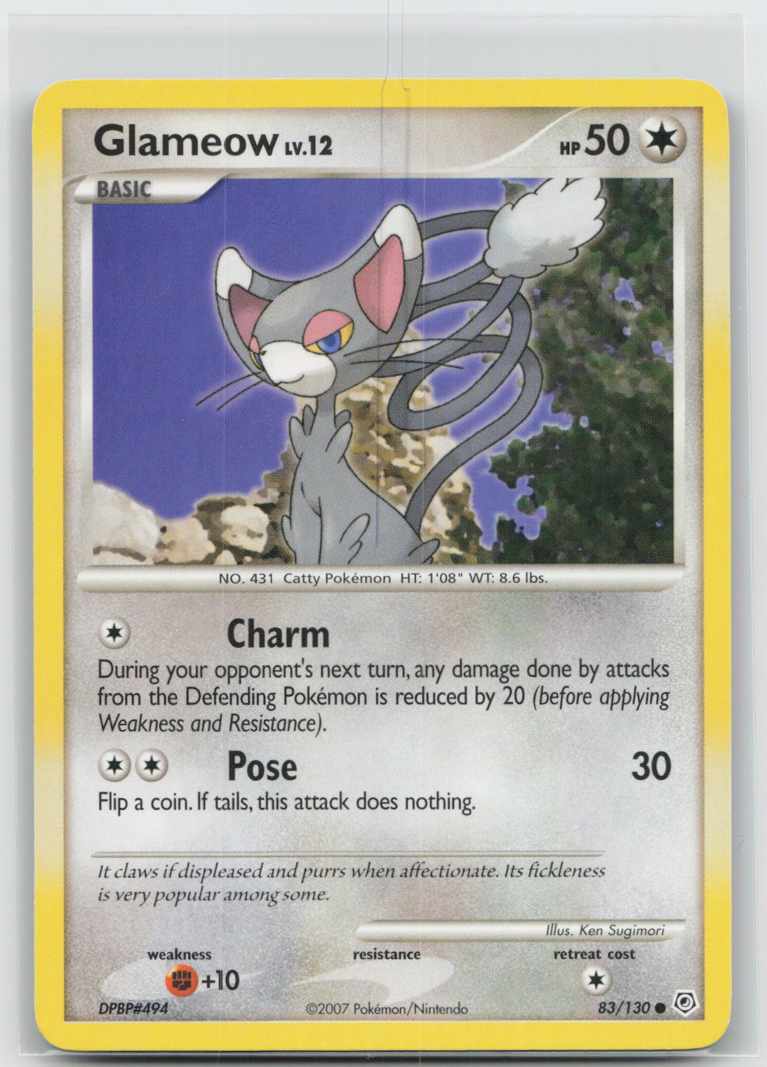 Glameow - Diamond & Pearl 83/130