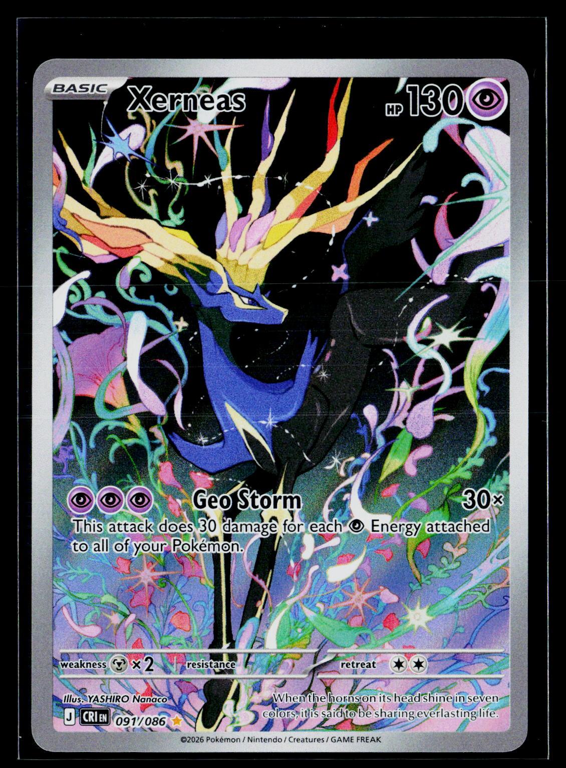 Xerneas - Chaos Rising 091/086 (NM)